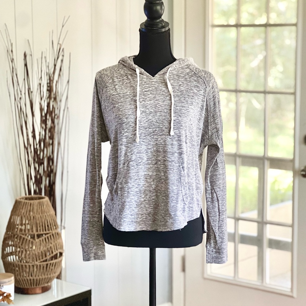 Zine Pac Sun Gray Light Weight Hoodie Size Small